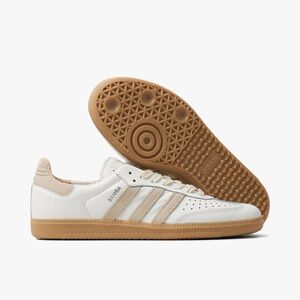 Adidas Originals Samba OG Core White Wonder White Magic Beige - M 6.5/W 7.5